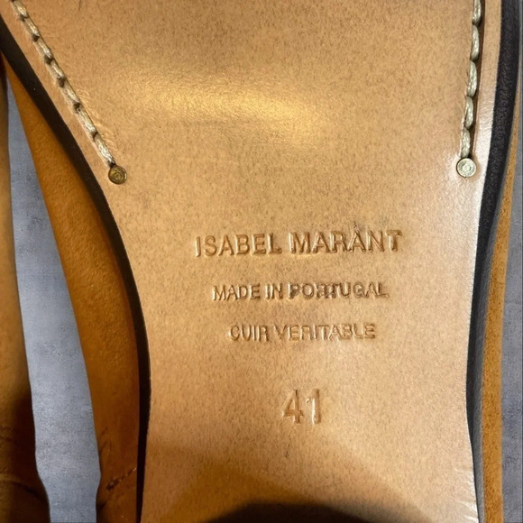 ISABEL MARANT Dacken Suede Ankle Boots Size 41 / 11 US New - Picture 9 of 15